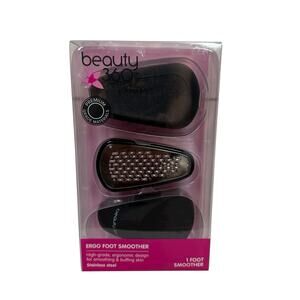 NEW Ergo Foot Smoother for Smoothing and Buffing Skin by Beauty 360 Pedicure